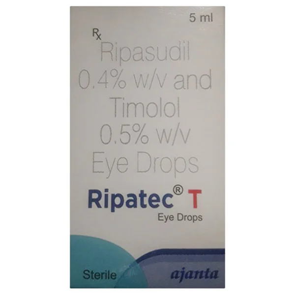 Ripatec T Eye Drops 5 ml, Pack of 1 EYE DROPS
