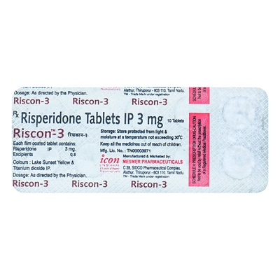 Riscon 3 Tablet 10's, Pack of 10 TABLETS