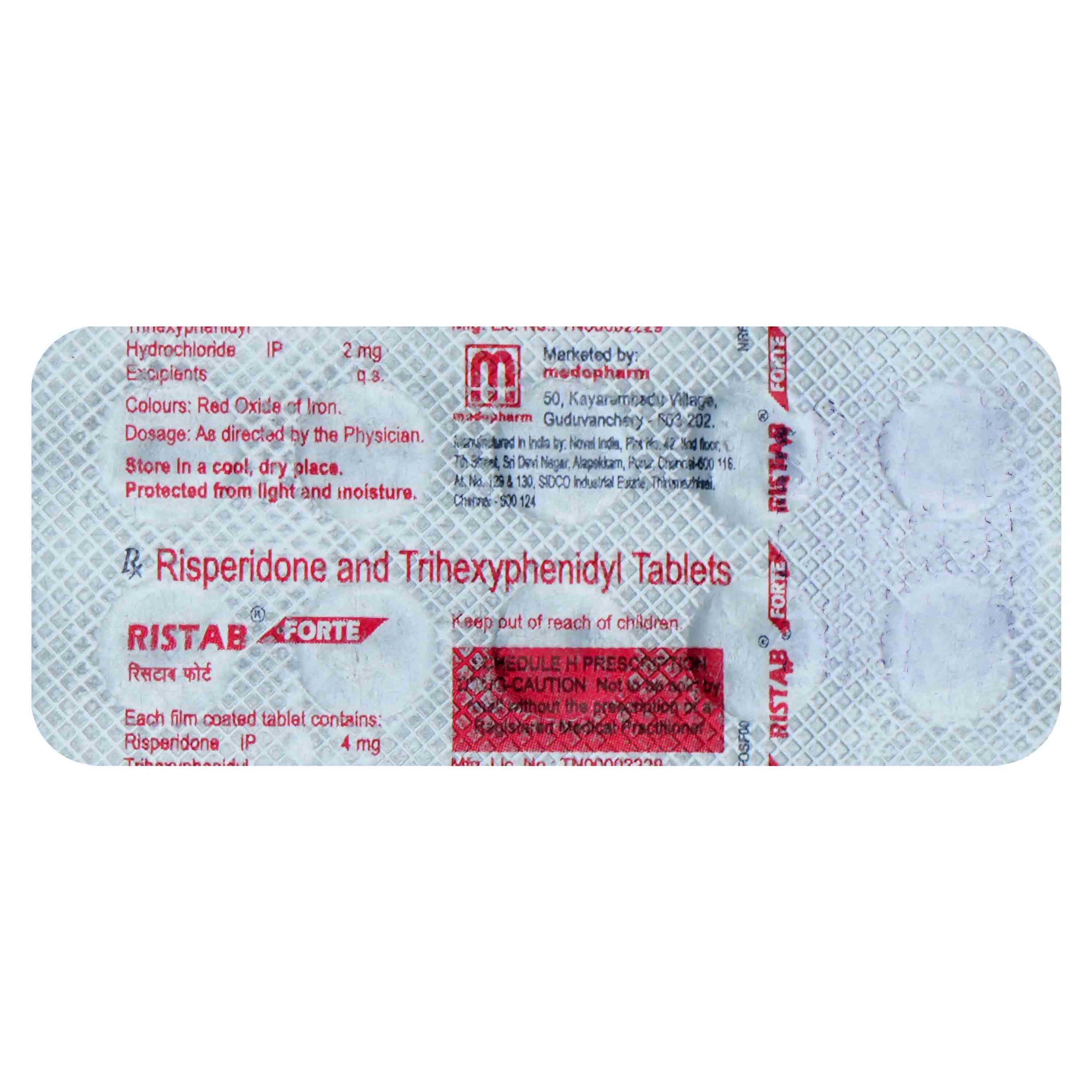 Ristab Forte Tablet 10's, Pack of 10 Ristab Forte Tablet 10's, Pack of 10