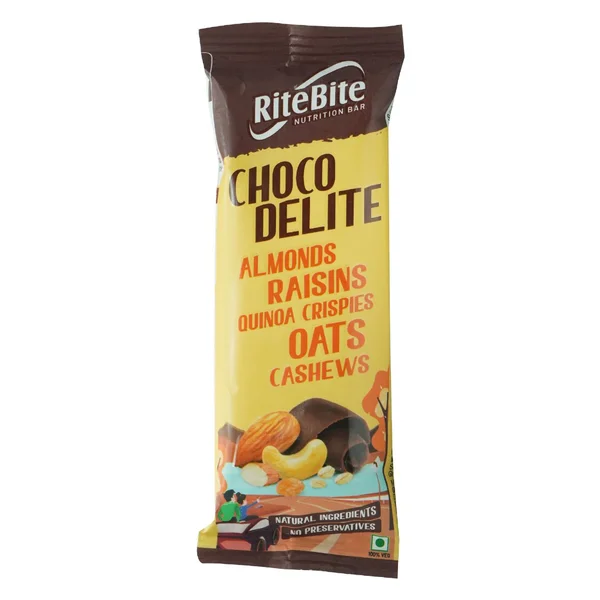 RiteBite Choco Delite Nutrition Bar, 40 gm, Pack of 1