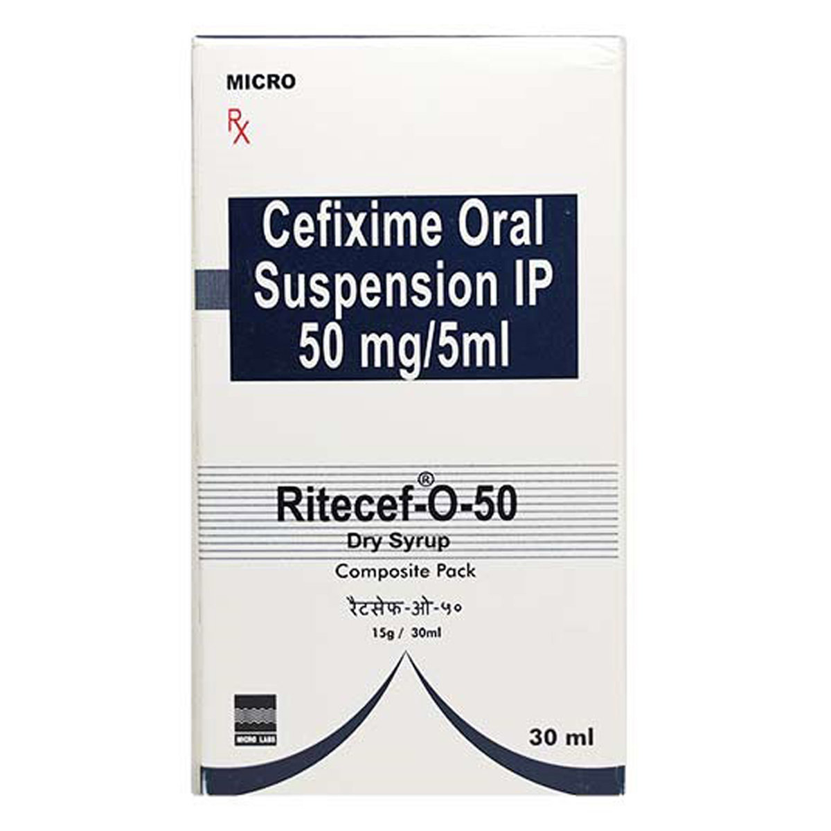 Ritecef-O-50 Dry Syrup 30 ml, Pack of 1 Syrup Ritecef-O-50 Dry Syrup 30 ml, Pack of 1 Syrup