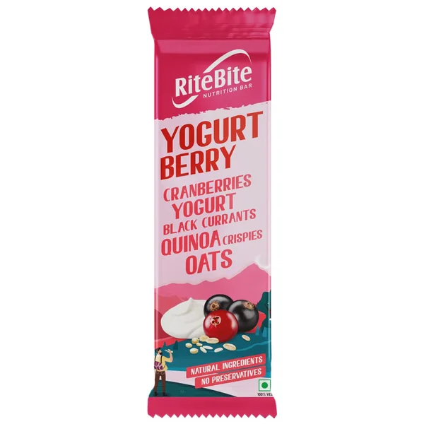 Ritebite Yogurt Berry Oats, 35 gm