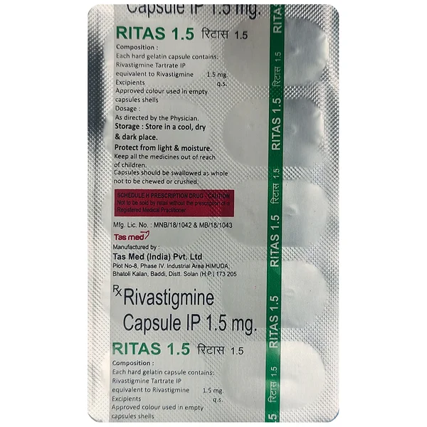 Ritas 1.5 Capsule 10's