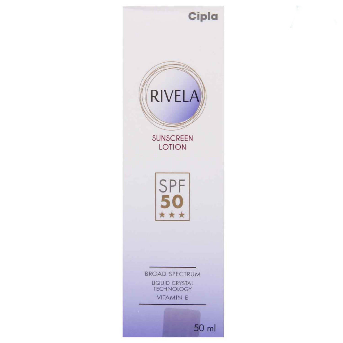 Buy Rivela SPF 50 Sunscreen Lotion 50 ml Online