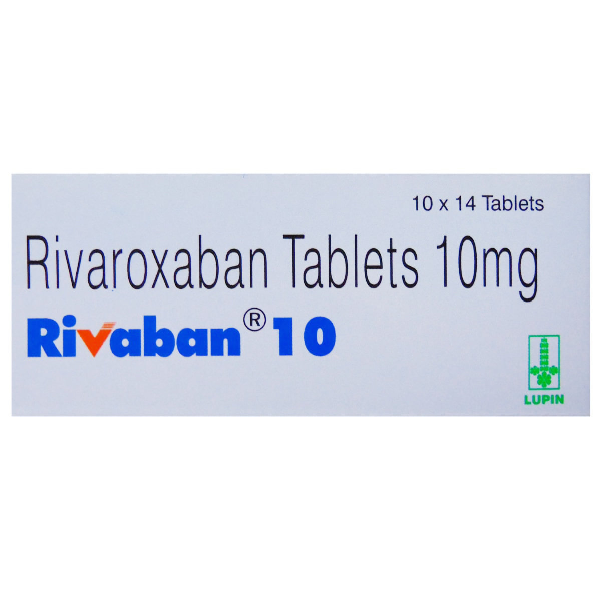 Rivaban 10 Tablet 14's, Pack of 14 TABLETS Rivaban 10 Tablet 14's, Pack of 14 TABLETS