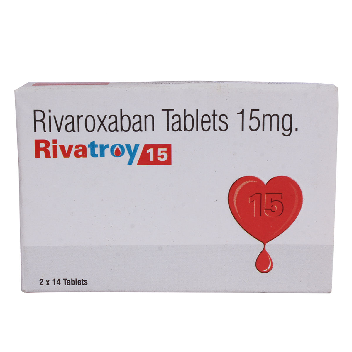 Rivatroy 15 Tablet 14's, Pack of 14 TABLETS