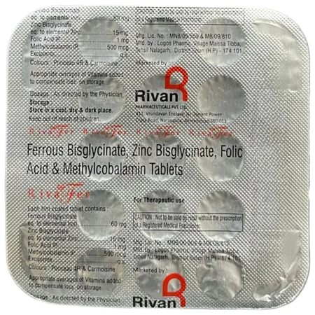 Rivafer Tablet 15's