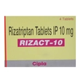 Rizact 10 Tablet 4's