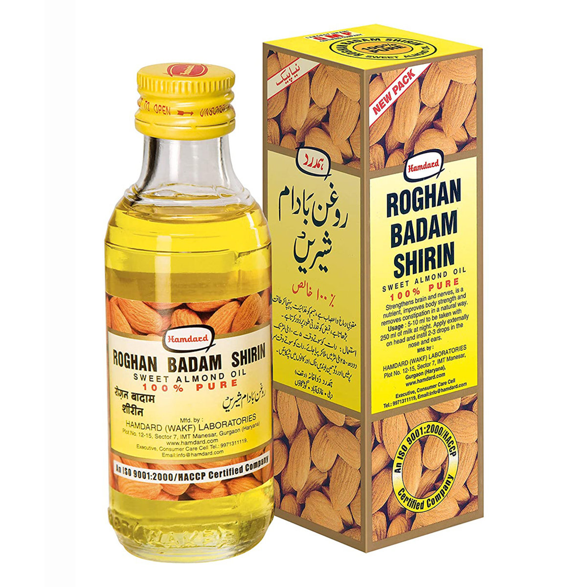 Hamdard Roghan Badam Shirin Almond Oil, 25 ml, Pack of 1 Hamdard Roghan Badam Shirin Almond Oil, 25 ml, Pack of 1