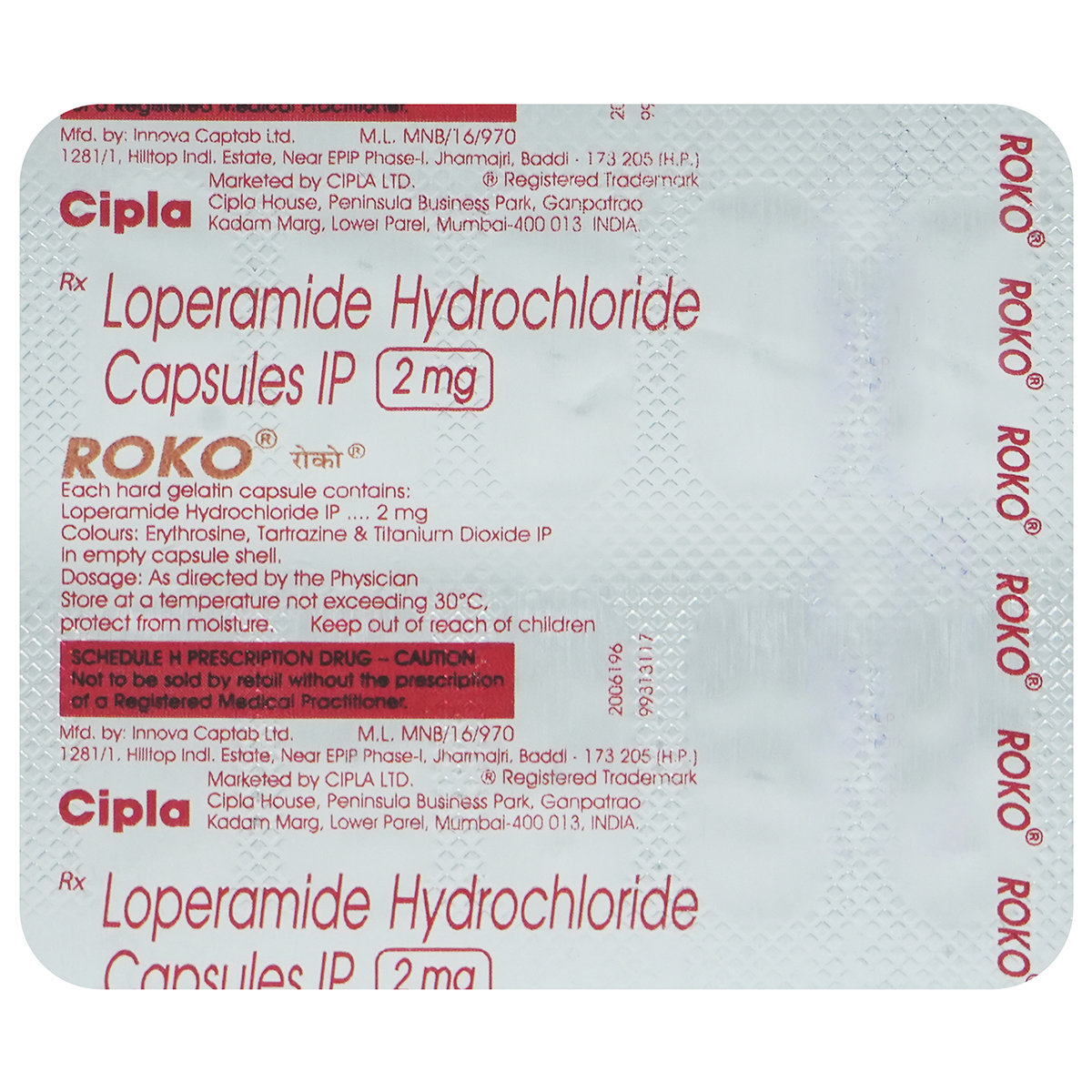 Roko 2 mg Capsule 10's, Pack of 10 CAPSULES Roko 2 mg Capsule 10's, Pack of 10 CAPSULES