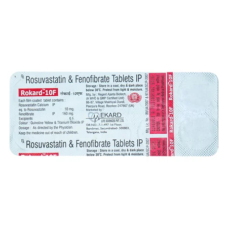 Rokard-10F Tablet 10's