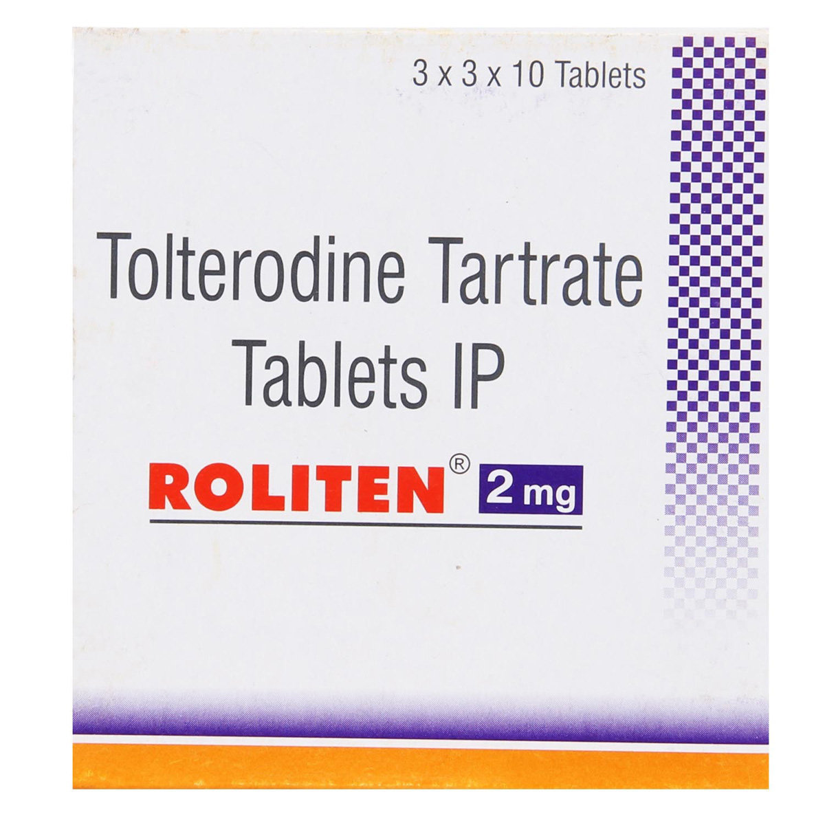 Roliten 2 mg Tablet 10's, Pack of 10 TABLETS Roliten 2 mg Tablet 10's, Pack of 10 TABLETS