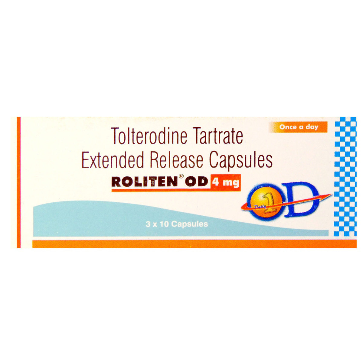 Roliten OD 4 mg Capsule 10's, Pack of 10 CAPSULES Roliten OD 4 mg Capsule 10's, Pack of 10 CAPSULES