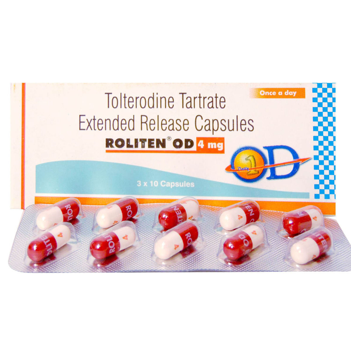 Roliten OD 4 mg Capsule 10's Price, Uses, Side Effects, Composition .