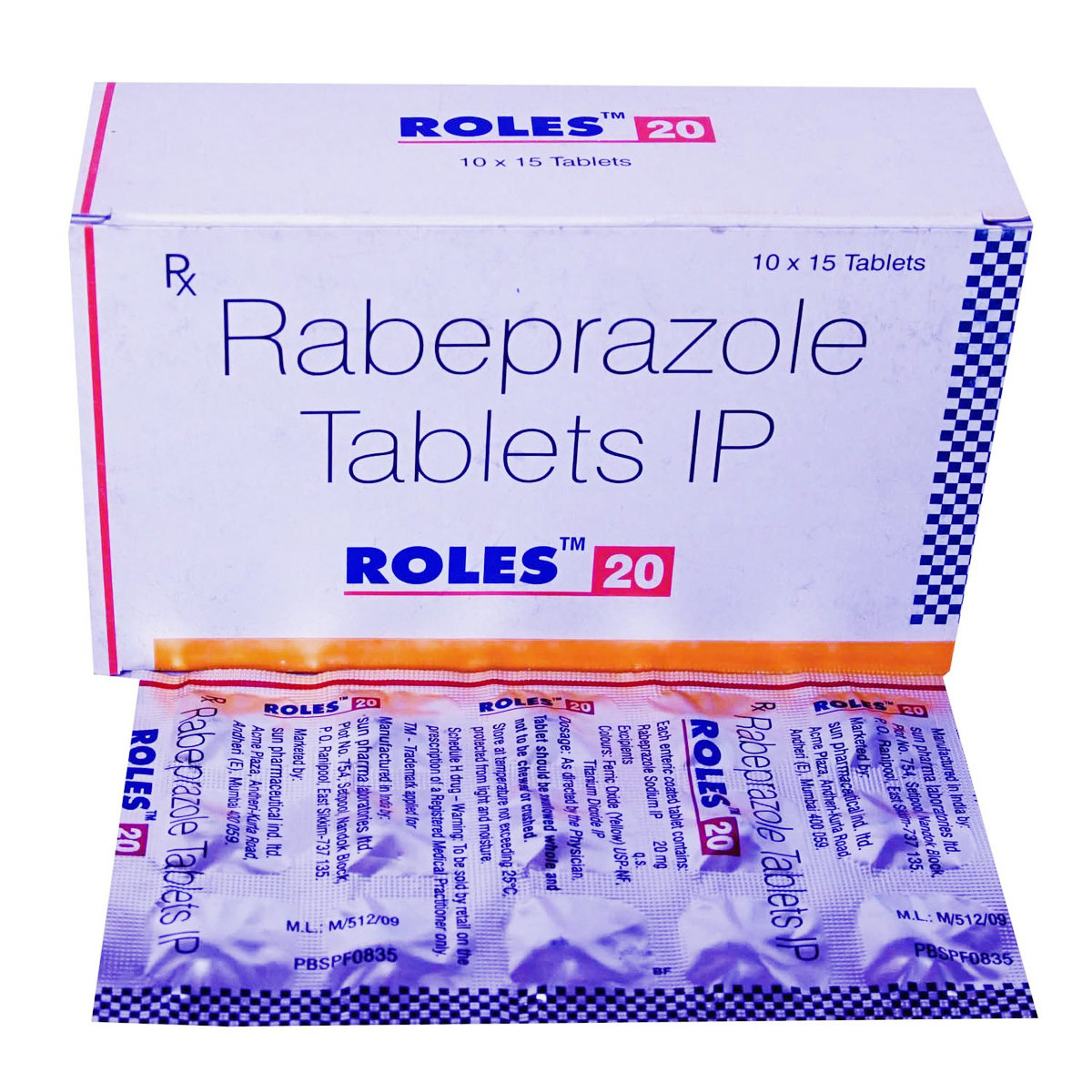 Roles 20 Tablet 15's, Pack of 15 TABLETS Roles 20 Tablet 15's, Pack of 15 TABLETS