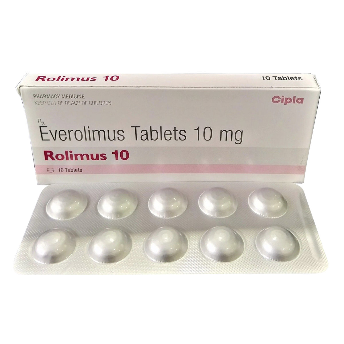 Rolimus 10 Tablet 10's, Pack of 10 TABLETS Rolimus 10 Tablet 10's, Pack of 10 TABLETS