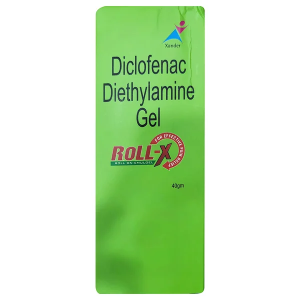 Roll-X Roll On Emulgel 40 gm