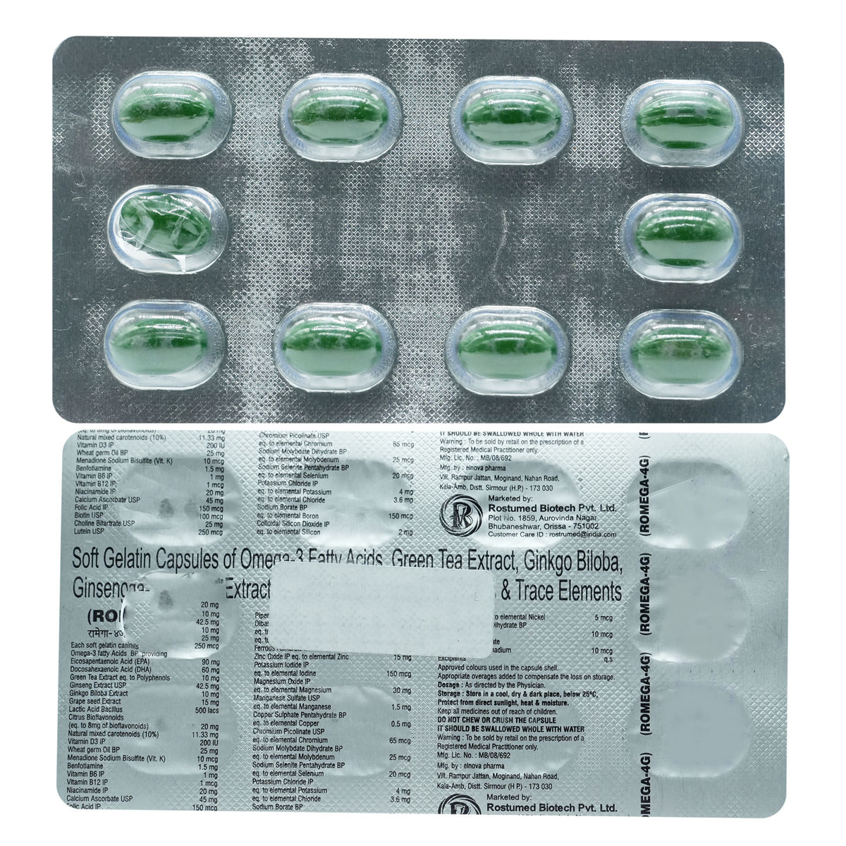 Romega4G Capsule Uses, Benefits, Price Apollo Pharmacy