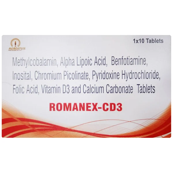 Romanex-CD3 Tablet 10's