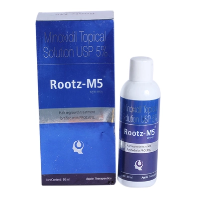 Rootz-M 5 Solution 60 ml, Pack of 1 Solution