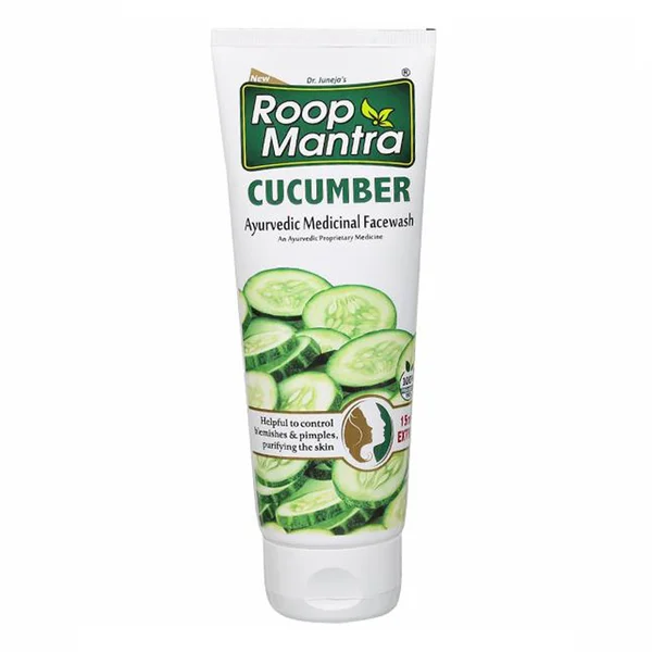 Roop Mantra Cucumber Face Wash, 100 ml (Free 15 ml Extra), Pack of 1