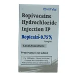 Ropicain 0.75% Injection
