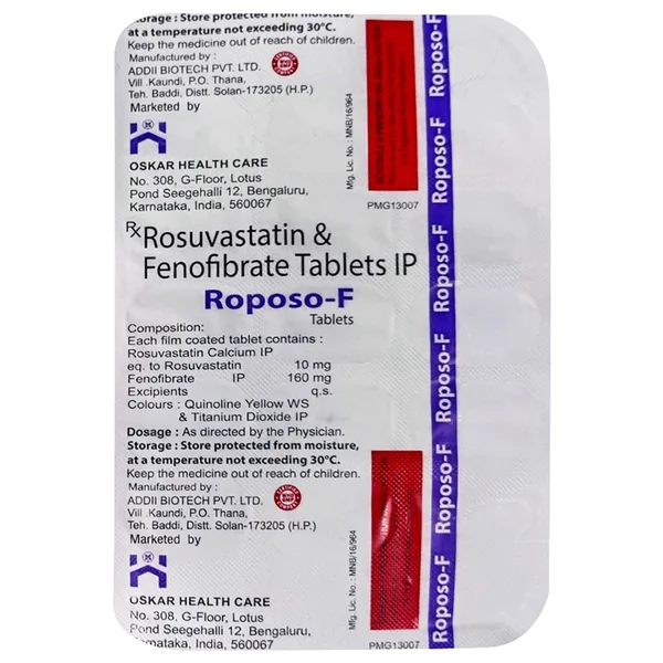 Roposo-F Tablet 15's