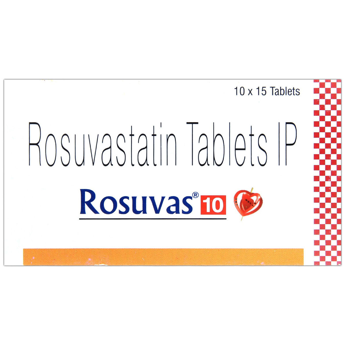 Buy Rosuvas 10 Tablet 15's Online