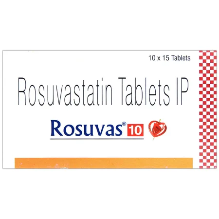 Rosuvas 10 Tablet 15's