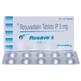 Rosave 5 Tablet 10's, Pack of 10 TABLETS