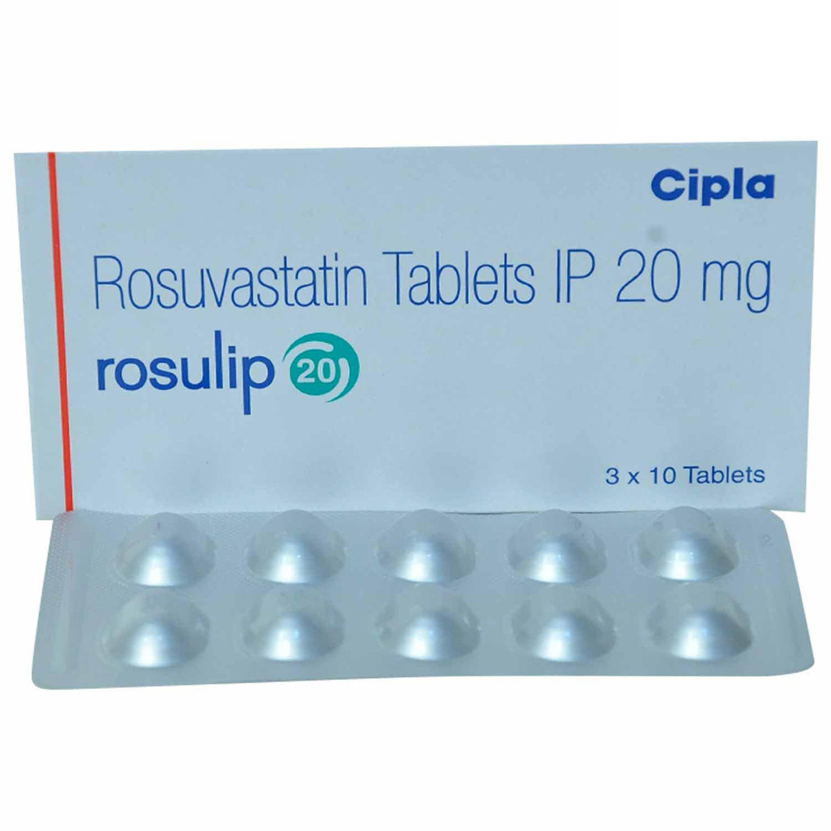 Rosulip 20 Tablet 10's, Pack of 10 TABLETS Rosulip 20 Tablet 10's, Pack of 10 TABLETS