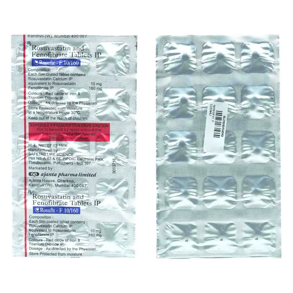 ROSUFIT F 10/160MG TABLET