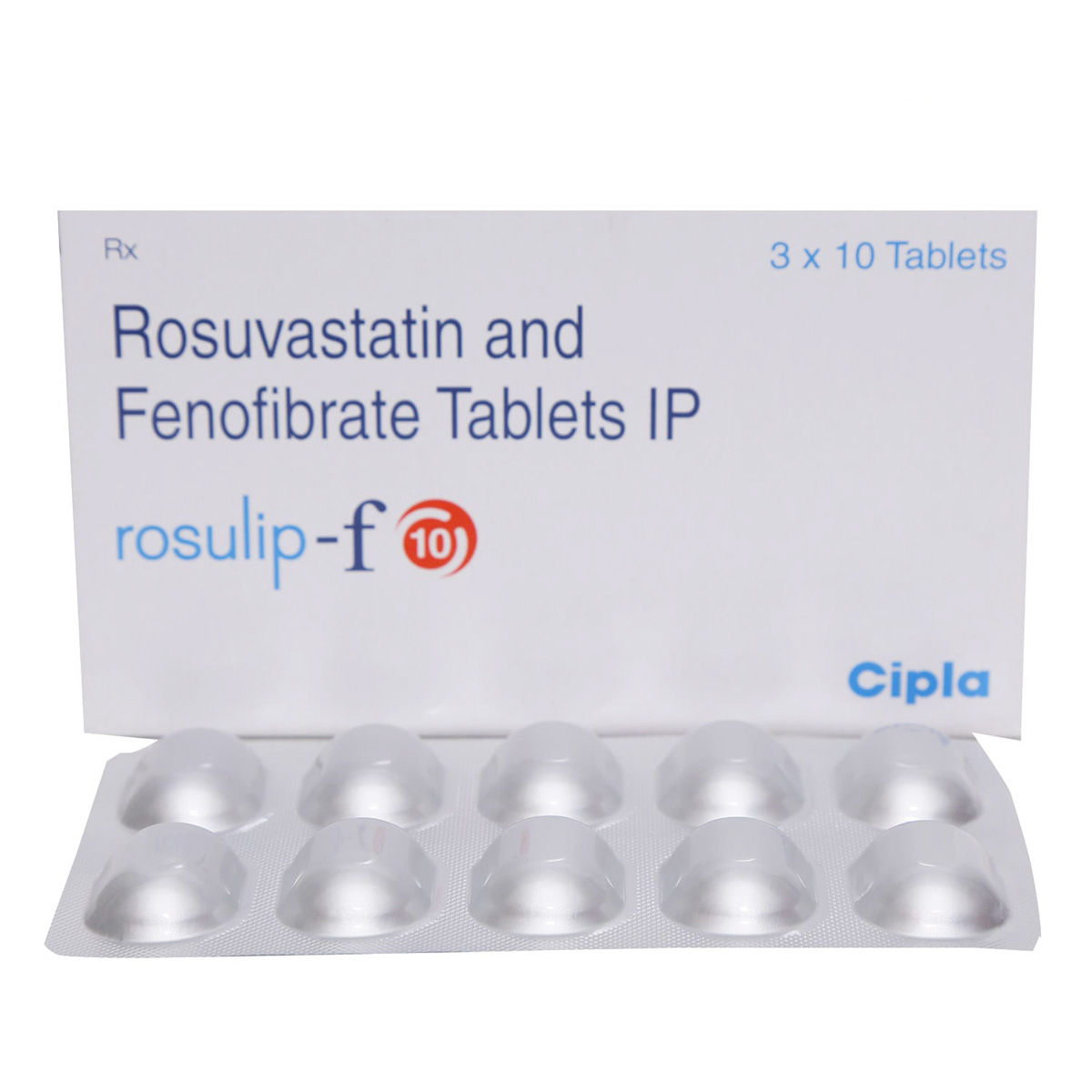 Rosulip-F 10 Tablet 10's Price, Uses, Side Effects, Composition ...