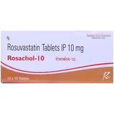 Rosachol 10 Tablet 10's, Pack of 10 TABLETS