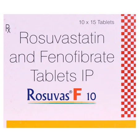Rosuvas F 10 Tablet 15's