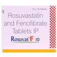 Rosuvas F 10 Tablet 15's