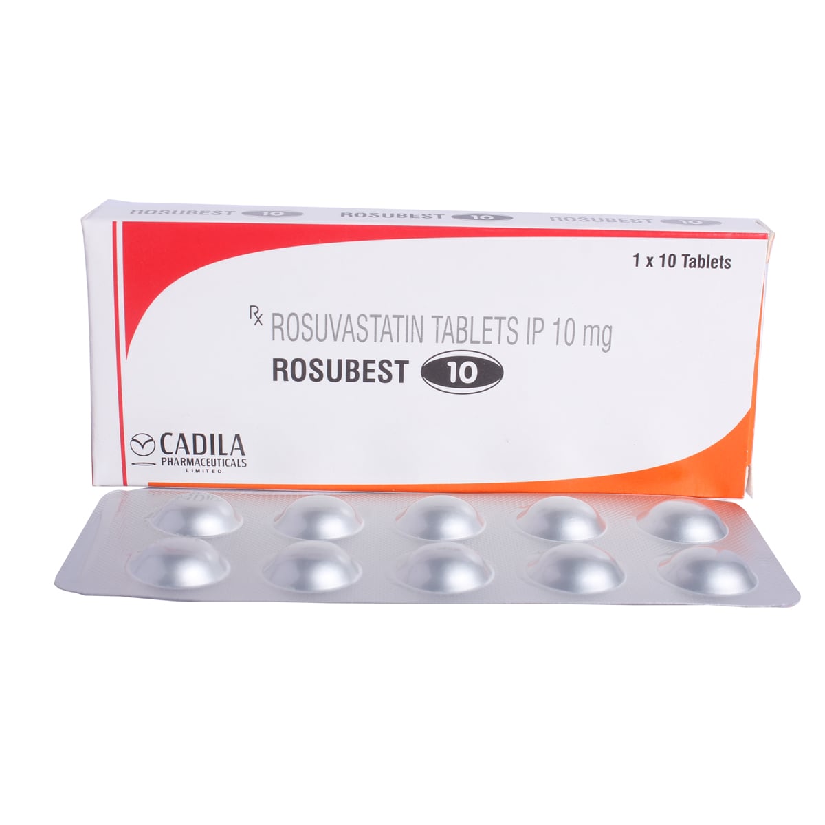 Rosubest 10 Tablet 10's, Pack of 10 TabletS Rosubest 10 Tablet 10's, Pack of 10 TabletS
