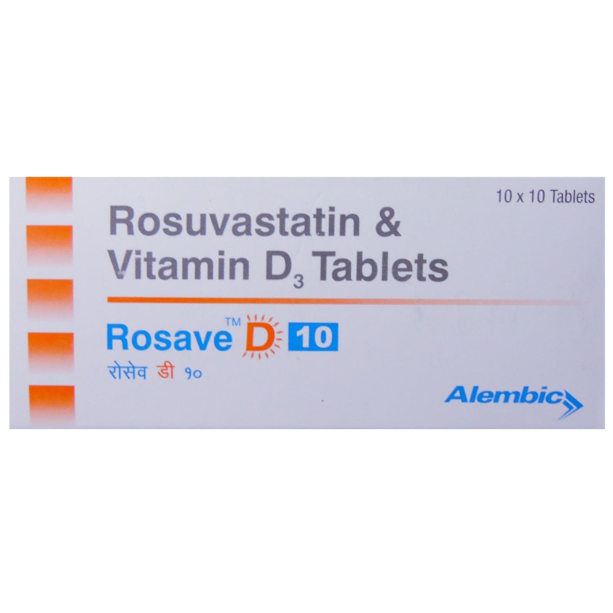 Buy Rosave D 10 Tablet 10's Online