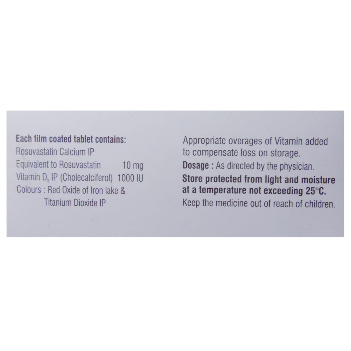 Rosave D 10 Tablet 10's, Pack of 10 Rosave D 10 Tablet 10's, Pack of 10