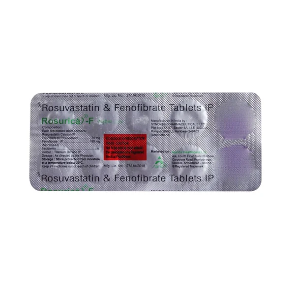 Rosurica F Tablet 10's, Pack of 10