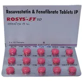 Rosys FT 10 Tablet 15's, Pack of 15 TABLETS
