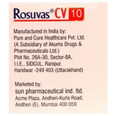 Rosuvas CV 10 Tablet 10's, Pack of 10 TABLETS