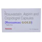 Rosumac gold 10 Capsule 10's, Pack of 10 CAPSULES