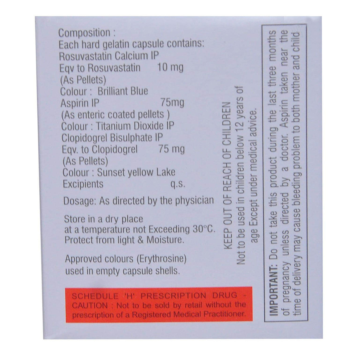 Rosumac gold 10 Capsule 10's, Pack of 10 CAPSULES Rosumac gold 10 Capsule 10's, Pack of 10 CAPSULES