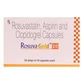 Rosuva Gold 20 Capsule 10's, Pack of 10 CAPSULES