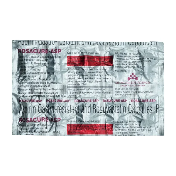 Rosacure-Asp Capsule 10's