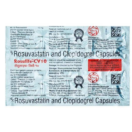 Rosulife-CV 10 Capsule 10's