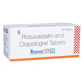 Rosuvas CV 20mg/75mg Tablet 10's, Pack of 10 TABLETS