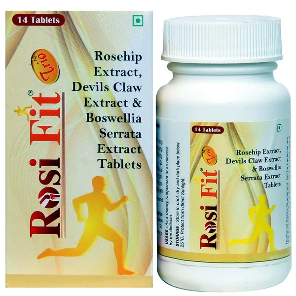 Rosi Fit Trio Tablet 14's, Pack of 1