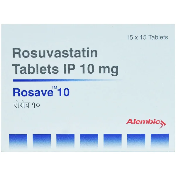 Rosave 10 Tablet 15's, Pack of 15 TABLETS